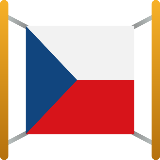 tschechische flagge Generic color fill icon