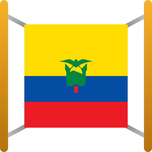 ekwador Generic color fill ikona