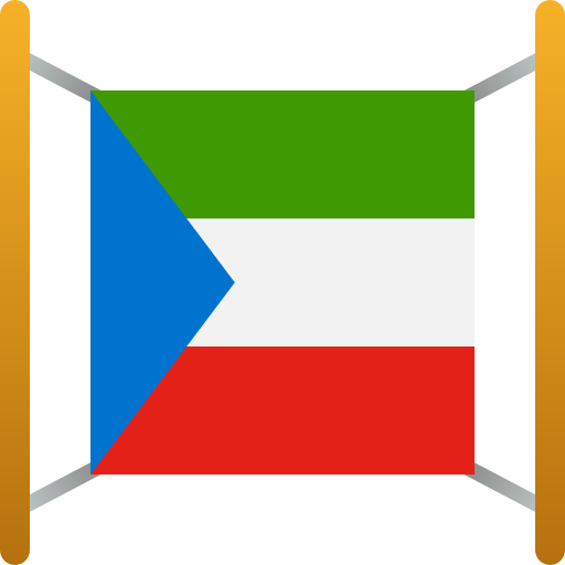 guinée Équatoriale Generic color fill Icône
