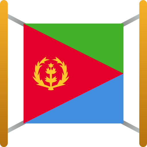 eritrea Generic color fill icoon