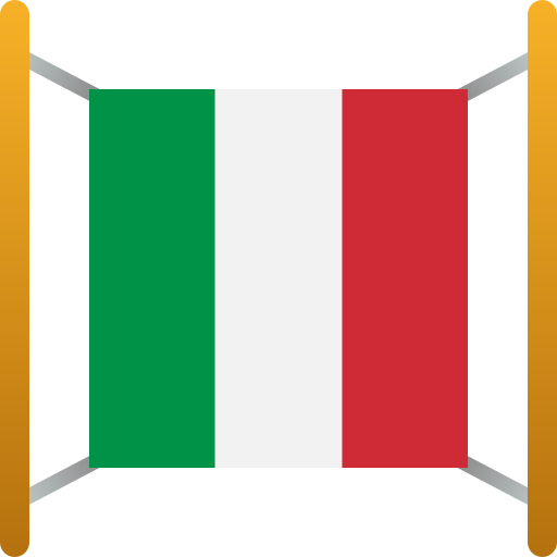 이탈리아 Generic color fill icon