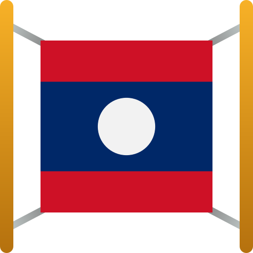 laos Generic color fill icon