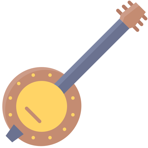 banjo Generic color fill icono