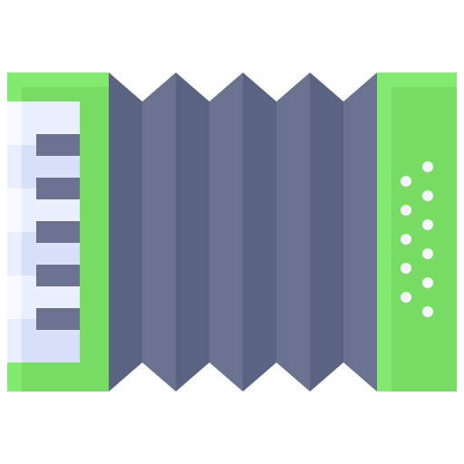 accordeon Generic color fill icoon