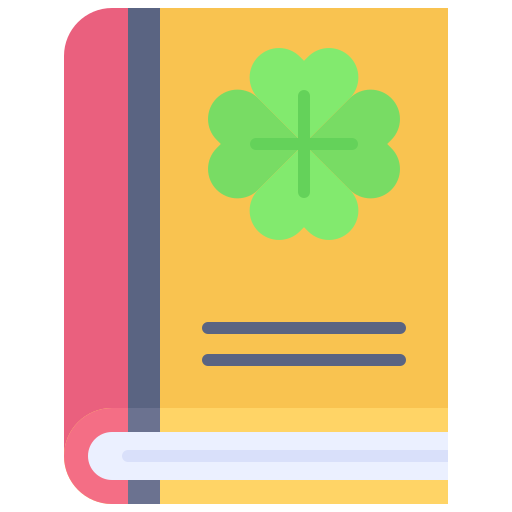 libro Generic color fill icono