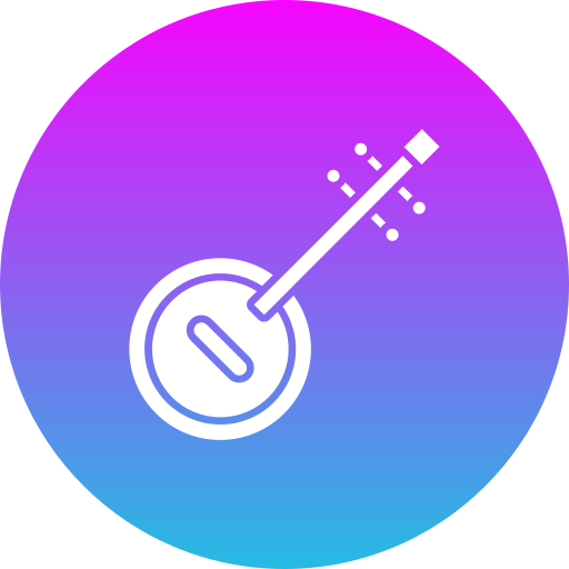 Banjo Generic gradient fill icon