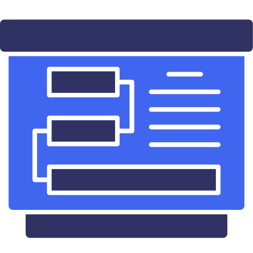 schema del progetto Generic color fill icona