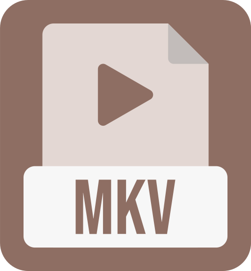 mkv-bestand Generic color fill icoon