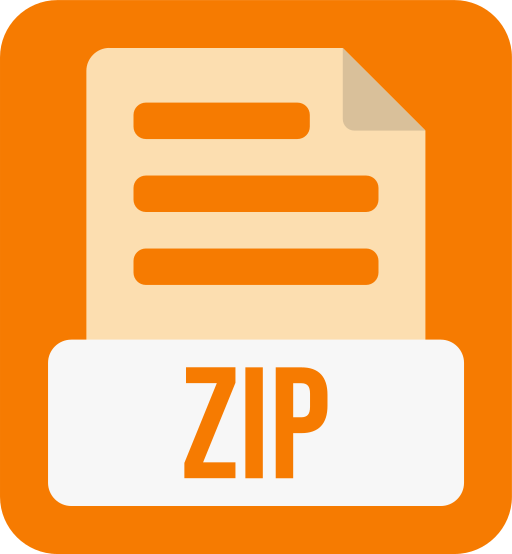 zip-dateiformat Generic color fill icon