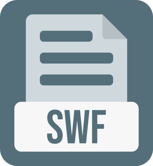 swfファイル形式 Generic color fill icon