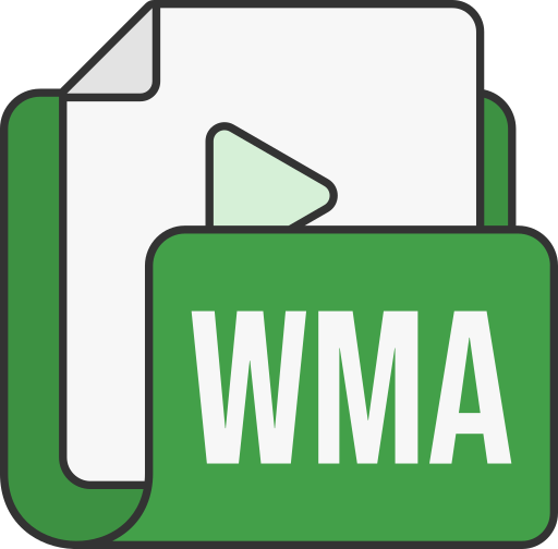 Wma file format Generic color lineal-color icon