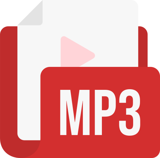 mp3 파일 형식 Generic color fill icon