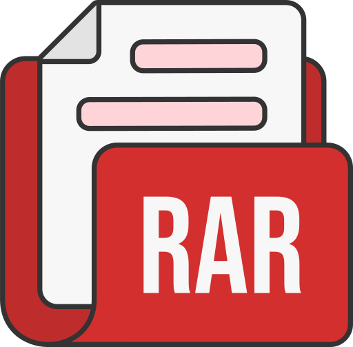 formato file rar Generic color lineal-color icona