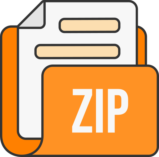 formato de archivo zip Generic color lineal-color icono
