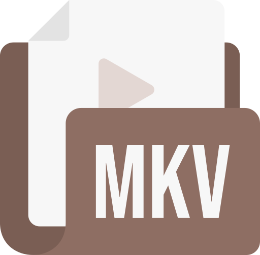 file mkv Generic color fill icona