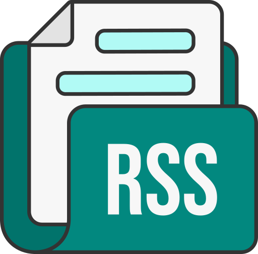 fichier rss Generic color lineal-color Icône