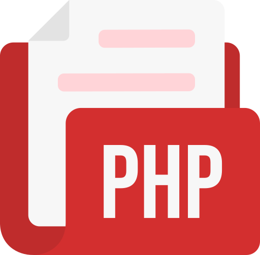 php-datei Generic color fill icon