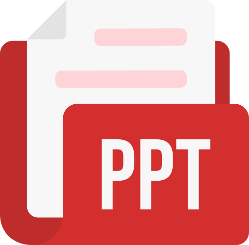 pptファイル形式 Generic color fill icon