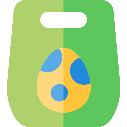 쇼핑백 Basic Rounded Flat icon