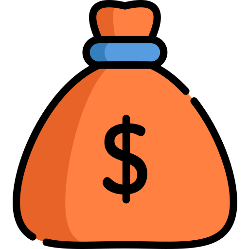 Bolsa de dinero Special Lineal color icono
