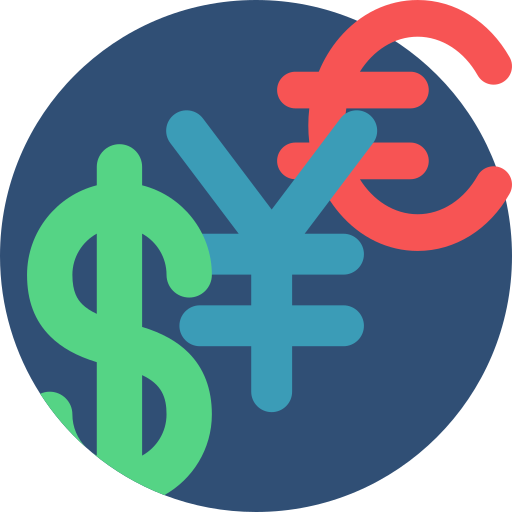 Currency Detailed Flat Circular Flat icon