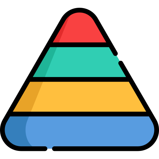 pyramide Special Lineal color icon