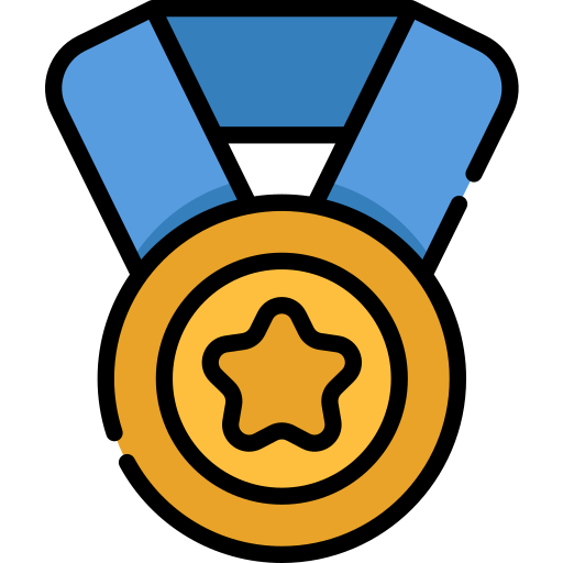 Medalla Special Lineal color icono