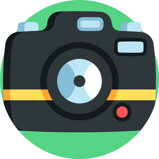 Camera Detailed Flat Circular Flat icon