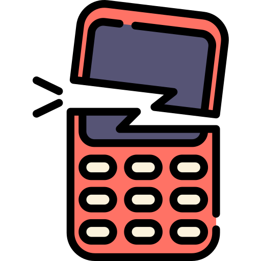 teléfono móvil Special Lineal color icono
