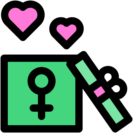ギフト用の箱 Generic color lineal-color icon