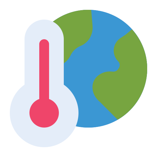 klimaatverandering Generic color fill icoon