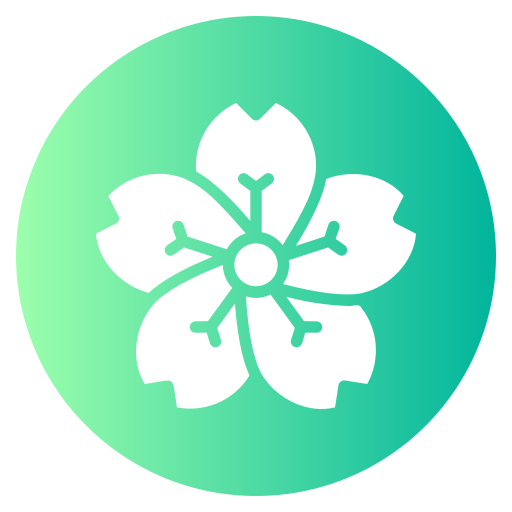 kirschblüte Generic gradient fill icon