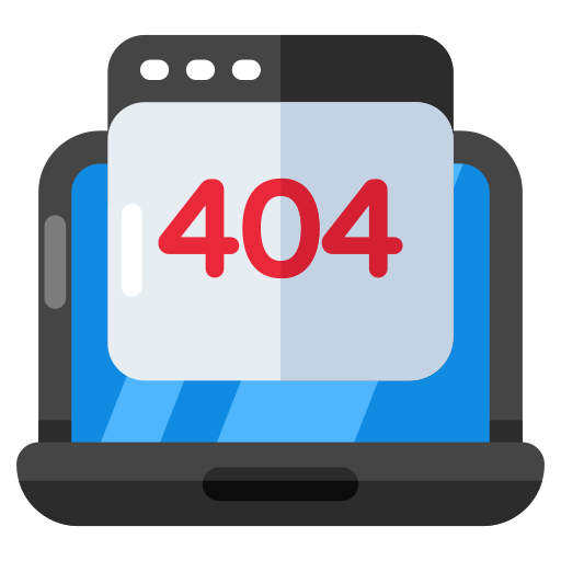 błąd 404 Generic Others ikona