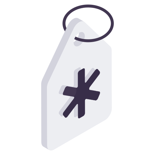 Healthcare tag Generic Others icon