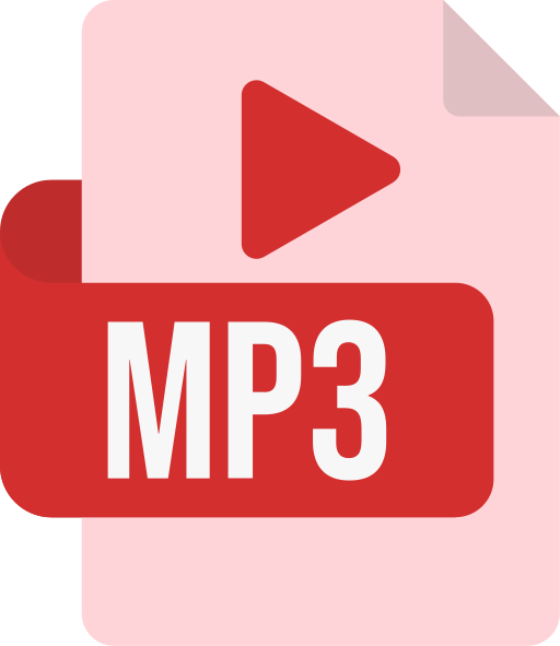 mp3 파일 형식 Generic color fill icon
