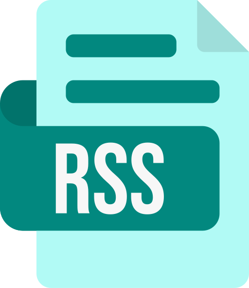 rss-файл Generic color fill иконка