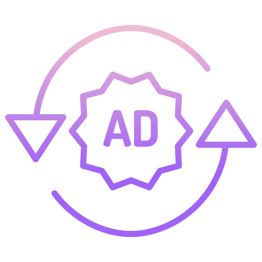 Ads Icongeek26 Outline Gradient icon