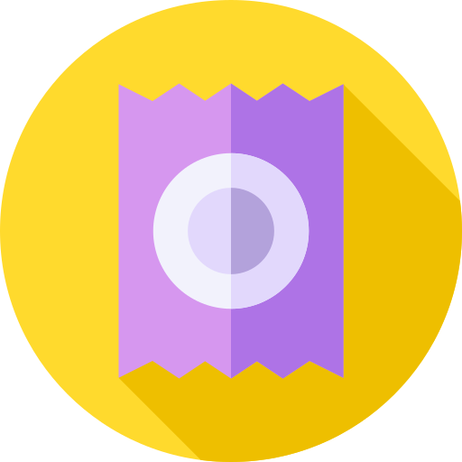 콘돔 Flat Circular Flat icon
