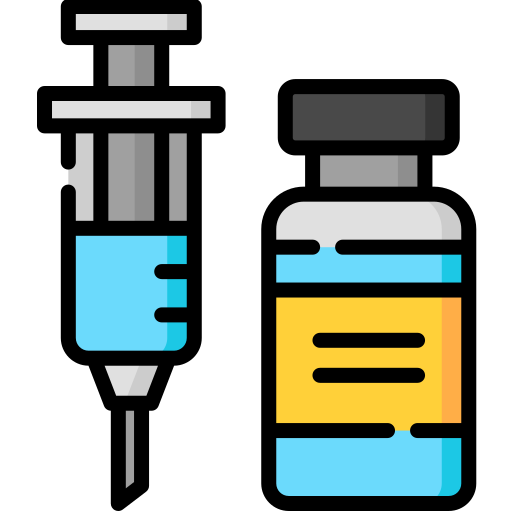 Vacuna Special Lineal color icono