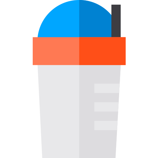 Молочный коктейль Basic Straight Flat иконка
