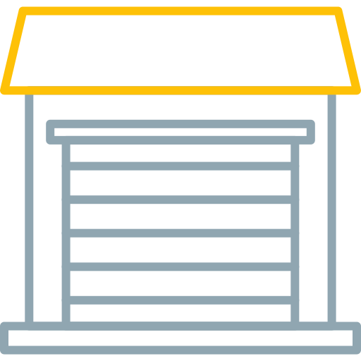 Garage Generic color outline icon