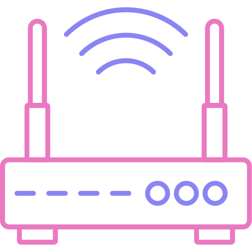 wi-fi-роутер Generic color outline иконка