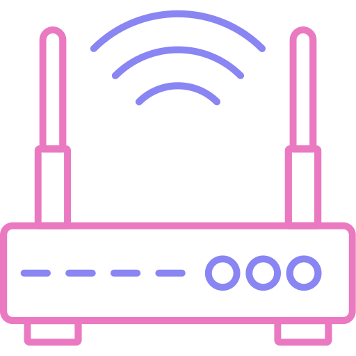 roteador wi-fi Generic color outline Ícone