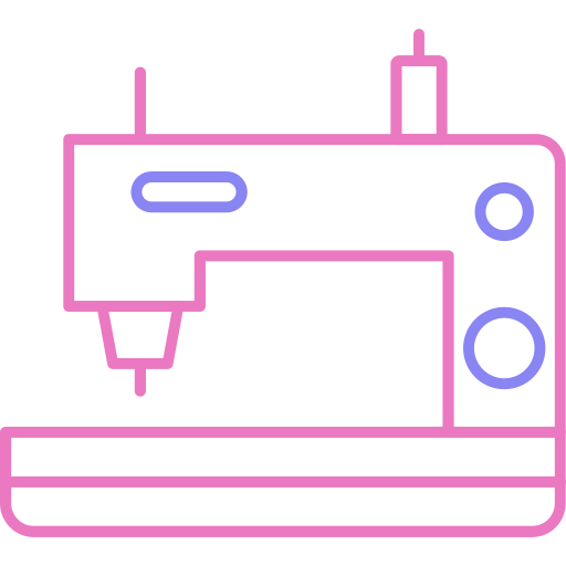 Швейная машина Generic color outline иконка