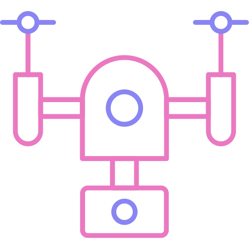 Drone Generic color outline icon