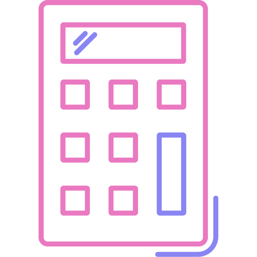calculatrice Generic color outline Icône