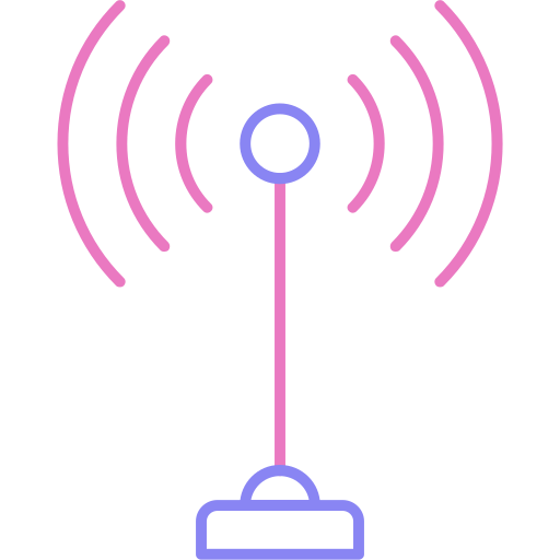 Wireless internet Generic color outline icon