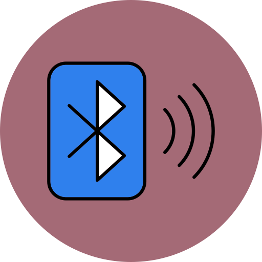 bluetooth Generic color lineal-color Icône