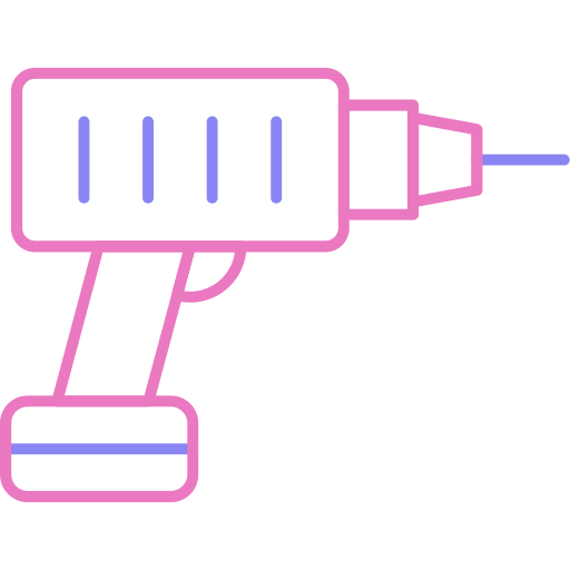 Hammer drill Generic color outline icon