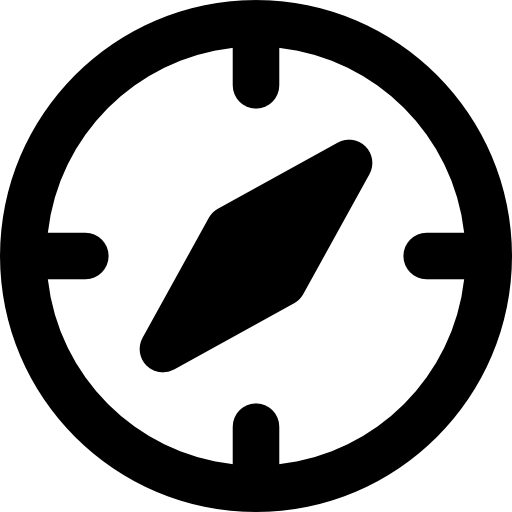 Compass Basic Rounded Lineal icon